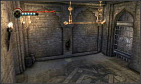 Wallrun to the other side of the room - Walkthrough - The Palace Courtyard - Walkthrough - Prince of Persia: The Forgotten Sands - Game Guide and Walkthrough
