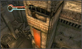 Wallrun towards the fissure in the distance and head left - Walkthrough - The Prison - Walkthrough - Prince of Persia: The Forgotten Sands - Game Guide and Walkthrough