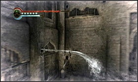 A new water stream will activate - Walkthrough - The Prison - Walkthrough - Prince of Persia: The Forgotten Sands - Game Guide and Walkthrough