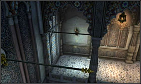 Go left and jump to the other side using the poles ... - Walkthrough - The Royal Chambers - Walkthrough - Prince of Persia: The Forgotten Sands - Game Guide and Walkthrough