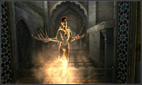 A quite hard trap-filled room awaits you - Walkthrough - The Terrace - Walkthrough - Prince of Persia: The Forgotten Sands - Game Guide and Walkthrough
