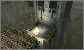 Jump right and use the wall to get onto the lever - Walkthrough - The Terrace - Walkthrough - Prince of Persia: The Forgotten Sands - Game Guide and Walkthrough