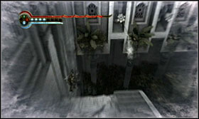 Jump onto the next pole and run round the gardens again - Walkthrough - The Rooftop Gardens - Walkthrough - Prince of Persia: The Forgotten Sands - Game Guide and Walkthrough