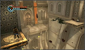 At the second part of the level you will meet the sand vultures for the first time - Walkthrough - The Aqueducts - Walkthrough - Prince of Persia: The Forgotten Sands - Game Guide and Walkthrough