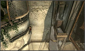 Move along the wall until you reach container with water - Walkthrough - The Aqueducts - Walkthrough - Prince of Persia: The Forgotten Sands - Game Guide and Walkthrough