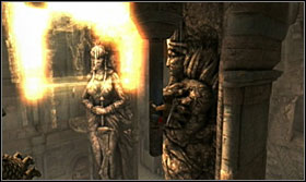 From the last one, jump onto the wall and run up to the fissure - Walkthrough - The Ruins of Rekem - Walkthrough - Prince of Persia: The Forgotten Sands - Game Guide and Walkthrough