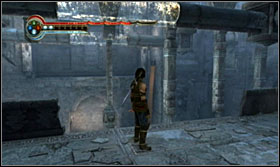 Get to the right side of the room using the columns - Walkthrough - The Rekem Reservoir - Walkthrough - Prince of Persia: The Forgotten Sands - Game Guide and Walkthrough