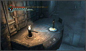 Use the columns and a pole to get to the crank - Walkthrough - Solomons Hall - Walkthrough - Prince of Persia: The Forgotten Sands - Game Guide and Walkthrough