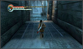 You will find the wanted sword in the newly opened room - Walkthrough - Solomons Hall - Walkthrough - Prince of Persia: The Forgotten Sands - Game Guide and Walkthrough