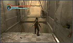 Just one more trap-filled corridor now - Walkthrough - The Palace - Walkthrough - Prince of Persia: The Forgotten Sands - Game Guide and Walkthrough