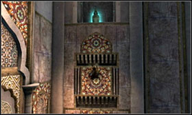 After a long ride down the flags you will begin a fight beside an ornamented part of the wall - Sarcophaguses - Walkthrough - Prince of Persia: The Forgotten Sands - Game Guide and Walkthrough