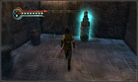 While standing on the arena, you will see two waterfalls - Sarcophaguses - Walkthrough - Prince of Persia: The Forgotten Sands - Game Guide and Walkthrough