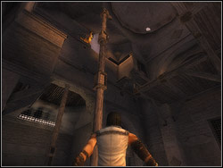 You will come across a burning wall few steps further on - The Ramparts - Walkthrough - Prince of Persia: The Two Thrones - Game Guide and Walkthrough