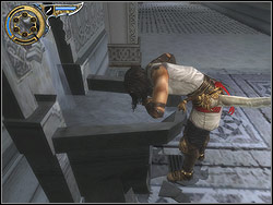 You found yourself in chamber with the fountain - The Palace Balcony - Walkthrough - Prince of Persia: The Two Thrones - Game Guide and Walkthrough
