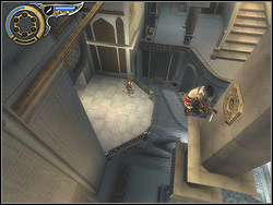 Continue rounding the hall - The Throne Room - Walkthrough - Prince of Persia: The Two Thrones - Game Guide and Walkthrough