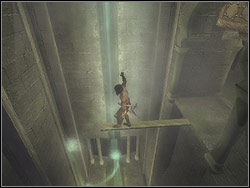 Move with the ledge to the right - The Sewers - Walkthrough - Prince of Persia: The Two Thrones - Game Guide and Walkthrough