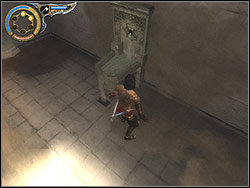 Go back to the room with curtains and this time hit on straight to rooms which, you werent yet in - The Sewers - Walkthrough - Prince of Persia: The Two Thrones - Game Guide and Walkthrough