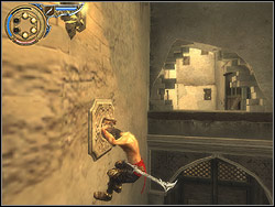 Run into the building using the entrance under the gap you have slid down earlier - The Lower City - Walkthrough - Prince of Persia: The Two Thrones - Game Guide and Walkthrough