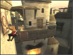 Turn right from the fountain - The Lower City Rooftops - Walkthrough - Prince of Persia: The Two Thrones - Game Guide and Walkthrough