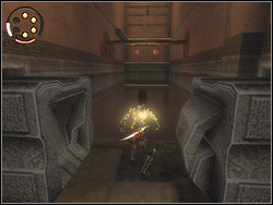 Behind the bend turn left and immediately right - The Arena Tunnel - Walkthrough - Prince of Persia: The Two Thrones - Game Guide and Walkthrough