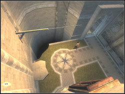 After chopping all Hounds move back and head to the right from the courtyard entrance gate - The Temple Rooftops - Walkthrough - Prince of Persia: The Two Thrones - Game Guide and Walkthrough
