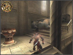 There is another tile in the wall behind the door - The Temple - Walkthrough - Prince of Persia: The Two Thrones - Game Guide and Walkthrough