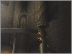 Clamber over the pole upwards, then jump onto other, located higher - The Temple - Walkthrough - Prince of Persia: The Two Thrones - Game Guide and Walkthrough