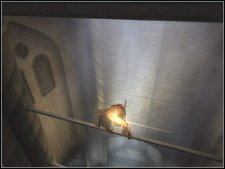 You will be teleported back to the broken Fountain of Light - The Temple - Walkthrough - Prince of Persia: The Two Thrones - Game Guide and Walkthrough