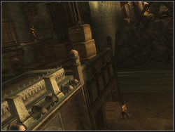 Come up to the Sand Gate despite the method of enemies extermination after the struggle and stick the dagger into it - you will receive 150 sand credits - The Market District - Walkthrough - Prince of Persia: The Two Thrones - Game Guide and Walkthrough