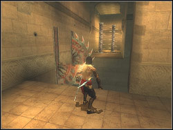 There is an abyss in front of you which you will cross without any problem running along the left wall horizontally - The Canal - Walkthrough - Prince of Persia: The Two Thrones - Game Guide and Walkthrough