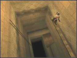 A few meters further, there is next precipice stretching on the left side - The Canal - Walkthrough - Prince of Persia: The Two Thrones - Game Guide and Walkthrough