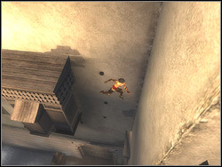 Localize decorative tile in the wall, run vertically to it and push it - The Promenade - Walkthrough - Prince of Persia: The Two Thrones - Game Guide and Walkthrough