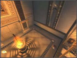 Approach the wall the rail is missing - The Palace Entrance - Walkthrough - Prince of Persia: The Two Thrones - Game Guide and Walkthrough
