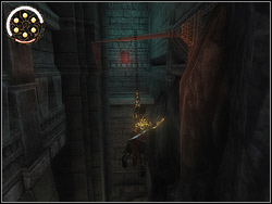 After passing by the pitfall with saws turn to the right - The Well of Ancestors - Walkthrough - Prince of Persia: The Two Thrones - Game Guide and Walkthrough