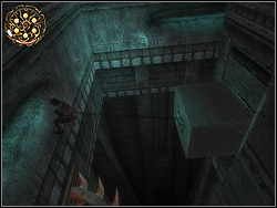 Turn to the left in front of the abyss brink with face to the other saw - The Well of Ancestors - Walkthrough - Prince of Persia: The Two Thrones - Game Guide and Walkthrough