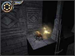 Head for right, reach the end of the shelf - The Well of Ancestors - Walkthrough - Prince of Persia: The Two Thrones - Game Guide and Walkthrough
