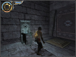 Turn to the left and jump over the precipice to the shelf - The Well of Ancestors - Walkthrough - Prince of Persia: The Two Thrones - Game Guide and Walkthrough