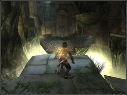Climb the floor, come up to the passage filled with rubble - The Labyrinth - Walkthrough - Prince of Persia: The Two Thrones - Game Guide and Walkthrough