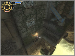 Swing yourself and jump to the next horizontal bar, climb it - The Underground Cave - Walkthrough - Prince of Persia: The Two Thrones - Game Guide and Walkthrough