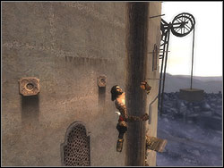 Push the block under the nearest wall - The Lower Tower - Walkthrough - Prince of Persia: The Two Thrones - Game Guide and Walkthrough