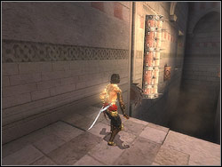 Come up to the precipice brink - The Lower Tower - Walkthrough - Prince of Persia: The Two Thrones - Game Guide and Walkthrough
