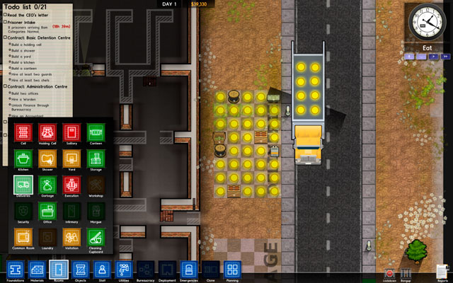 How does it work in practise - Deliveries - Rooms - Prison Architect - Game Guide and Walkthrough