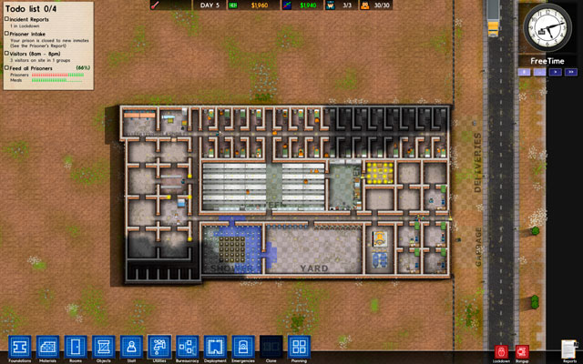If you've done everything properly, you should end up with an efficient utilities network which delivers required resources to all objects - Utilities - Prison Architect - Game Guide and Walkthrough