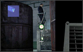 Behind the barrels you will find a sewer entrance #1 - Walkthrough - Chapter 8 - Walkthrough - Prison Break: The Conspiracy - Game Guide and Walkthrough