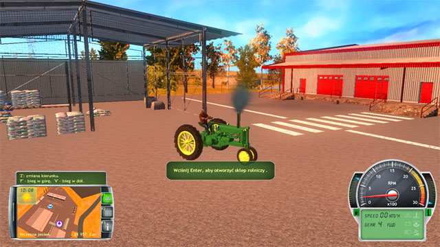 Buy what you need and leave this tractor here. - The successive seasons - The Career Mode - Professional Farmer 2014 - Game Guide and Walkthrough