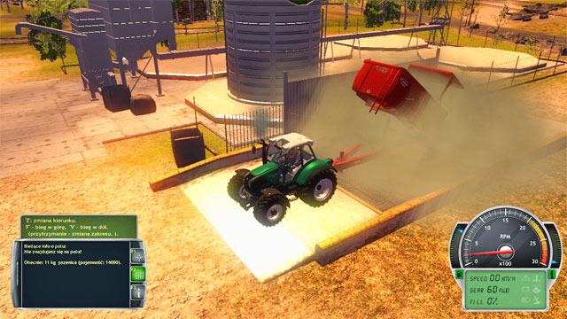 Unload the grains into the silos. - The successive seasons - The Career Mode - Professional Farmer 2014 - Game Guide and Walkthrough
