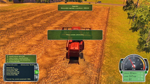 Do your second harvesting season - harvest crops in the three fields of yours. - The successive seasons - The Career Mode - Professional Farmer 2014 - Game Guide and Walkthrough