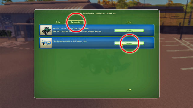 Sell the plow that you have. - The third season - The Career Mode - Professional Farmer 2014 - Game Guide and Walkthrough