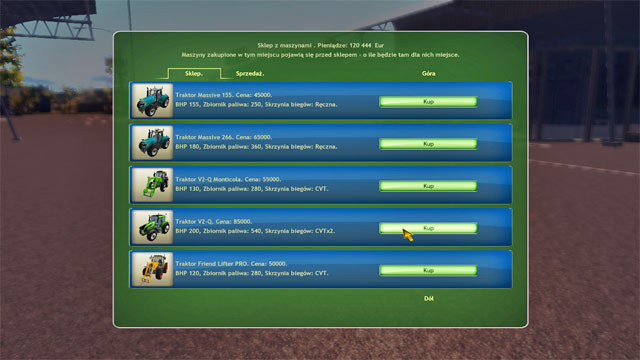 Buy new tractors to make the work easier for you. - Field works at a larger scale - Farm development - Professional Farmer 2014 - Game Guide and Walkthrough