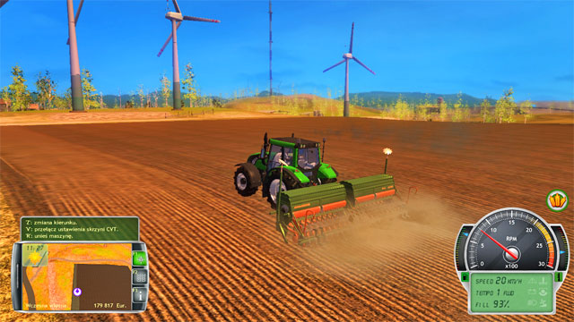 A wider seed drill will let you save a lot of time. - Field works at a larger scale - Farm development - Professional Farmer 2014 - Game Guide and Walkthrough